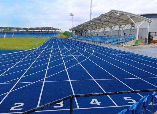 原站 Polytan 運動跑道照片